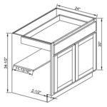 Single Drawer Double Door
