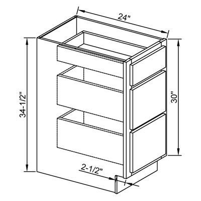 Drawer Cabinet Base