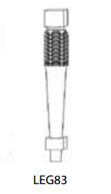 LEG83 - Decorative Leg - Uptown White
