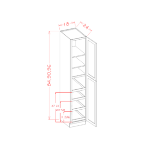 Four Rollout Shelf