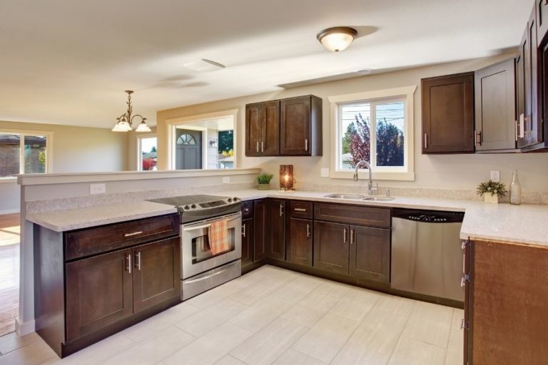 Ways To Incorporate Dark-Stained Cabinets Into Your Kitchen