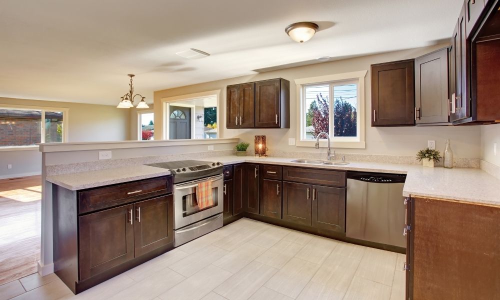 Ways To Incorporate Dark-Stained Cabinets Into Your Kitchen