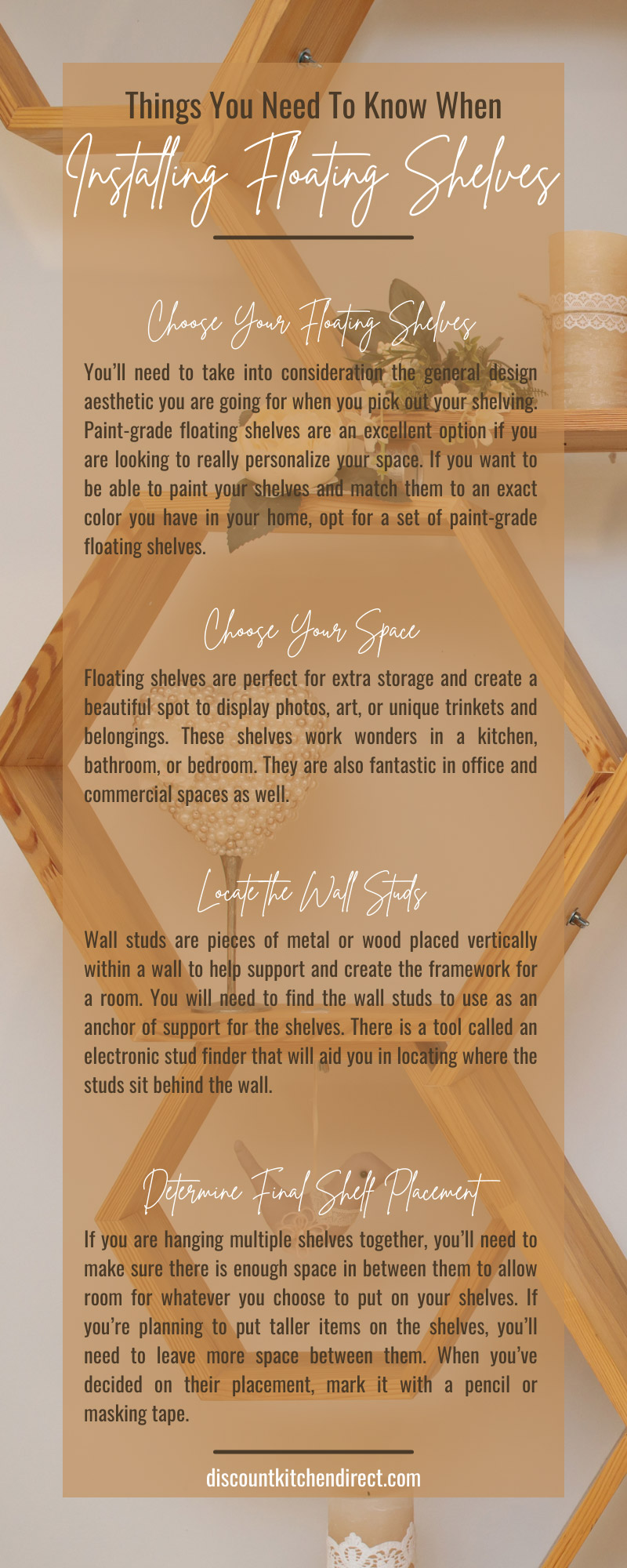 Things You Need To Know When Installing Floating Shelves
