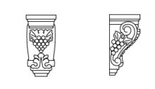 Grape Corbel