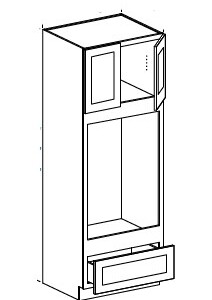 Oven Cabinet 1DJK