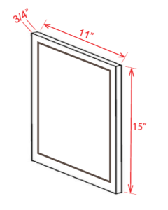 Sample Door - Slim Dove White