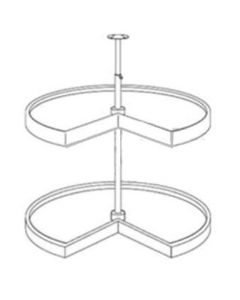 Wood Tray - Destin White Shaker